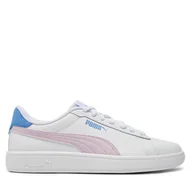 Buty dla dziewczynek - Sneakersy Puma Smash 3.0 L Jr 392031-13 Biały - miniaturka - grafika 1