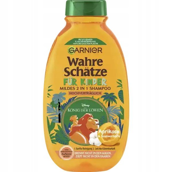 Garnier Wahre Schatze Kinder Szampon Dla Dzieci Morela Z Niemiec