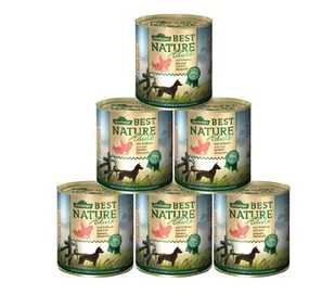 Dehner Best Nature Hundefutter, Adult Lachs Und Geflügel Mit Reis, 6 X 800 G (4.8 Kg) - Mokra karma dla psów - miniaturka - grafika 1