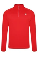 Bluzy męskie - Bluza męska Dare2b Fuse Up II CoreSt UPF 50+ sportowa czerwona-XXL - miniaturka - grafika 1