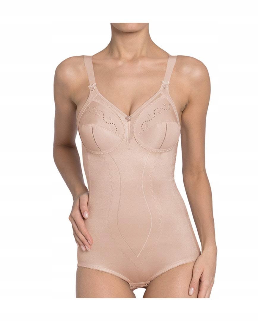 Body TRIUMPH DOREEN + COTTON 01 BS haft, regulowane ramiączka r 105B