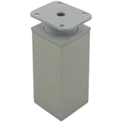 Zawiasy, okucia i inne akcesoria - Noga meblowa DAKP-27 100 mm aluminium STAHL - miniaturka - grafika 1