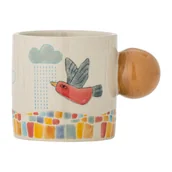 Kubki dla dzieci - Ceramiczny kubek dla dzieci 155 ml Colorine – Bloomingville Mini - miniaturka - grafika 1