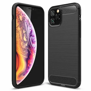Etui IPHONE 11 PRO (5,8) Nexeri Carbon Pancerne czarne - Etui i futerały do telefonów - miniaturka - grafika 1