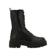 Kozaki damskie - Damskie Buty zimowe G-STAR RAW KAFEY PFM HGH LEA DNM W GST2241-021824-0999 – Czarny - miniaturka - grafika 1