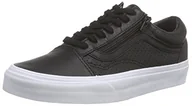 Koszulki i topy damskie - Vans Old Skool Zip Unisex Low-Top, Czarny Perf Leather Black, 38.5 EU - miniaturka - grafika 1