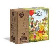 Puzzle - Clementoni Puzzle 2x20 Play For Future Winnie The Pooh - miniaturka - grafika 1