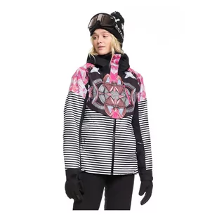 Roxy, Kurtka damska, Frozen Flow ERJTJ03219, szary, rozmiar S - Kurtki narciarskie - miniaturka - grafika 1