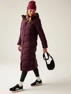 Płaszcze damskie - Regatta Płaszcz pikowany "Eloria" w kolorze bordowym - miniaturka - grafika 1