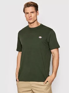 Koszulki męskie - Dickies T-Shirt Mapleton DK0A4XDBOGX Zielony Regular Fit - grafika 1
