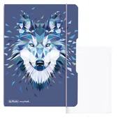 Szkolne artykuły papiernicze - Notatnik A4/240K kratka My.Book Flex Wolf - miniaturka - grafika 1