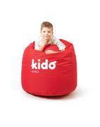 Fotele i pufy dla dzieci - Pufa dla dziecka Kido by Diablo: czerwona, do siedzenia, pufa xxl - miniaturka - grafika 1