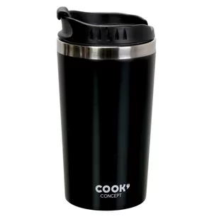 Intesi Kubek turystyczny czarny 350 ml 263420 [17228756] - Kubki - miniaturka - grafika 1