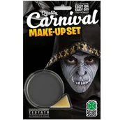 Dodatki do strojów karnawałowych - Carnival Toys Make-up party "Farba do makijażu z gąbeczką", szara, Carnival Toys, 10 g CT09426 - miniaturka - grafika 1