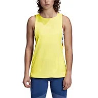 Koszulki i topy damskie - Damski podkoszulek adidas  25/7 Tank yellow S - miniaturka - grafika 1