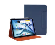 Etui do tabletów - Pipetto Origami No5 Rotating Folio Case do iPad Air 11" 2024 blue - miniaturka - grafika 1