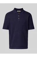 Koszulki męskie - Koszulka polo o kroju regular fit z haftem angielskim model MOON - Only & Sons - miniaturka - grafika 1