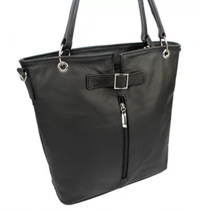 Torebka Skórzana MAGRE (PL) ELA BIS Skóra Naturalna CZARNY - Torebki damskie Torebka Skórzana MAGRE (PL) ELA BIS Skóra Naturalna CZARNY - Torebki damskie - miniaturka - grafika 3