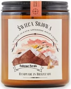 Świeca "Bukowe Berdo" - Czarna Porzeczka, Palisander - Świece - miniaturka - grafika 1
