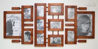 Ramki na zdjęcia - Galeria Multirama z drewna Ramka na zdjęcia Foto Prezent 10x15 cm - miniaturka - grafika 1