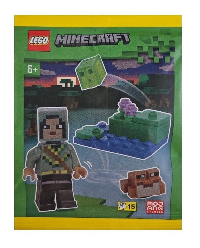 Zestaw LEGO Minecraft – Arbalest Knight with Frog and Slime #662412 polybag klocki foilpack