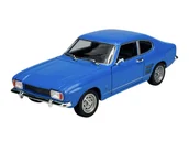 Samochody i pojazdy dla dzieci - WELLY 1969 FORD CAPRI NIEBIESKI 1:24 24069 - miniaturka - grafika 1