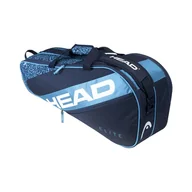 Tenis ziemny - Torba Na Rakiety Head Elite 6R Combi Bag Niebiesko/Granatowa - miniaturka - grafika 1