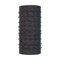 Czapki i chusty sportowe damskie - Chusta wielofunkcyjna z wełny merynosów Buff Merino Midweight Graphite Multistripes - miniaturka - grafika 1