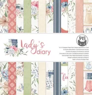 Scrapbooking - Zestaw papierów do scrapbookingu 30x30 Lady`s diary - miniaturka - grafika 1