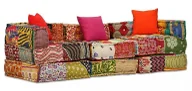 Sofy i kanapy - Modułowa patchworkowa sofa M5-N16 - miniaturka - grafika 1