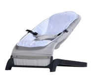 Leżaczki i huśtawki - Bujaczek leżaczek iRelax TB stars light grey Titanium Baby - miniaturka - grafika 1