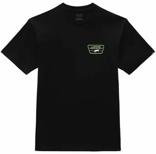 Koszulki dla chłopców - Vans FULL PATCH BACK BLACK/LIME GREEN koszulka męska - L - grafika 1