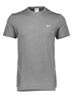 Koszulki sportowe męskie - Reebok Koszulka sportowa w kolorze szarym - miniaturka - grafika 1