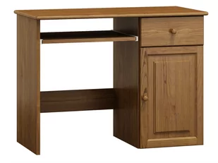 Biurko sosnowe MARCO głębokość 48cm dąb - Biurka - miniaturka - grafika 1