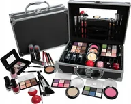 Zestawy kosmetyków damskich - 2K, Kuferek Walizka Na Kosmetyki Makijaż Cienie Zestaw - miniaturka - grafika 1
