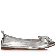 Baleriny - Srebrne baleriny z kokardką Toscanio PZ 2011 - 39 - miniaturka - grafika 1