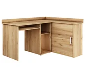 Biurka - Biurko narożne wolnostojące  MICHAŁ dąb złoty - miniaturka - grafika 1