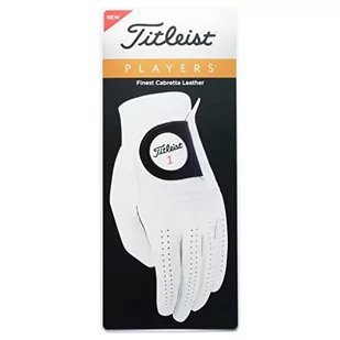Titleist Players Mens Golf Glove 2020 Left Hand for Right Handed Golfers White ML - Golf - miniaturka - grafika 1