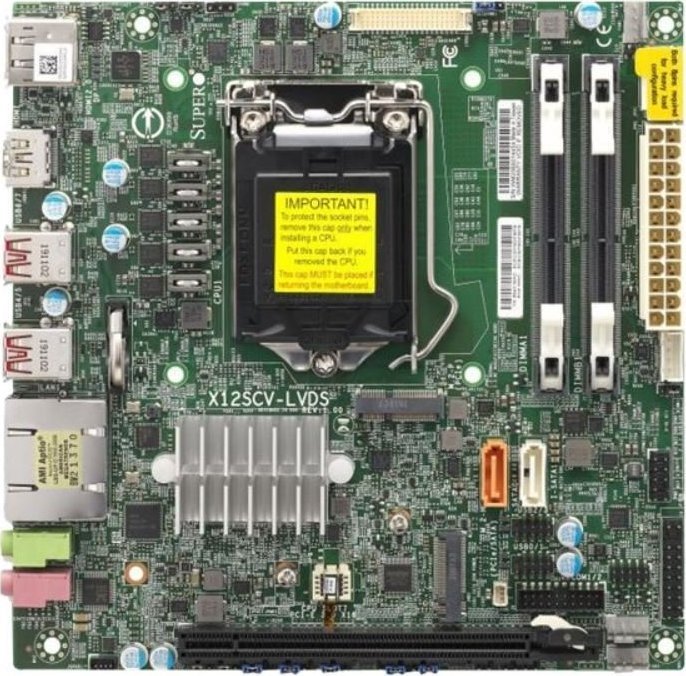 SuperMicro Supermicro Mainboard X12SCV-LVDS Bulk MBD-X12SCV-LVDS-B