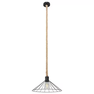 Rabalux Daryl lampa wisząca 1x40W czarna 5271 - Lampy sufitowe - miniaturka - grafika 1