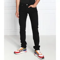 Spodnie męskie - Calvin Klein Jeansy NIGHT BLACK | Slim Fit - miniaturka - grafika 1