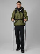 Spodnie sportowe męskie - 4F Spodnie softshellowe membrana 5000 męskie - czarne XXL - miniaturka - grafika 1