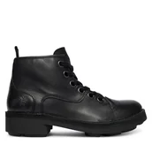 Botki damskie - Botki Fly London Nuxefly P211138002 Czarny - miniaturka - grafika 1