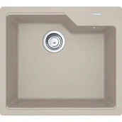 Zlewozmywaki - Franke Urban UBG 610-50 GSC Zlewozmywak granitowy jednokomorowy 56x50 cm orzechowy 114.0687.260 - miniaturka - grafika 1