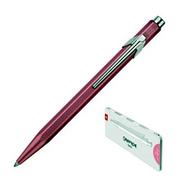 Długopisy - Długopis automatyczny CARAN D ACHE 849 COLORMAT-X M w pudełku różowy 1szt. /CD849-591/ - miniaturka - grafika 1