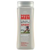 Kosmetyki do kąpieli - Power Men Sport żel pod prysznic 5w1 300 ml - miniaturka - grafika 1