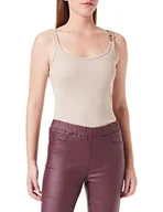 Koszulki i topy damskie - Morgan Koszulka damska, beżowy, M - miniaturka - grafika 1