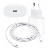 Ładowarki do telefonów - Hikey Zestaw Ładowarka 20W + Kabel Do Apple Iphone - miniaturka - grafika 1