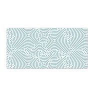 Podkładki na biurko - Mata do pracy biuro Abstrakcyjne okręgi 120x60 cm - miniaturka - grafika 1