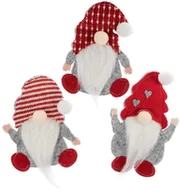 Ozdoby bożonarodzeniowe - Etui na sztućce skrzaty 2szt - miniaturka - grafika 1